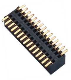 flash femenino del oro del conector del jefe de 0.8m m 2*15P SMT WCON para la electrónica