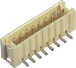 1.5m m 8 alambre del Pin 180°SMT para subir a los conectores de la placa de circuito del conector