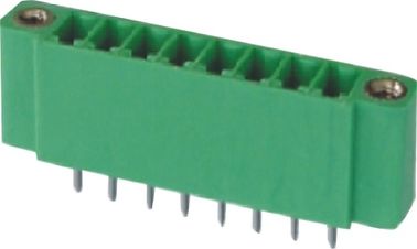 Conector recto enchufable masculino 3.5m m 8P de los bloques de terminales de la INMERSIÓN PA66 con el oído