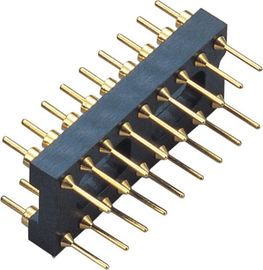 conector 20P del zócalo de 2.54m m IC alrededor del negro ROHS de la placa H=3.0 del PWB de Pin Header