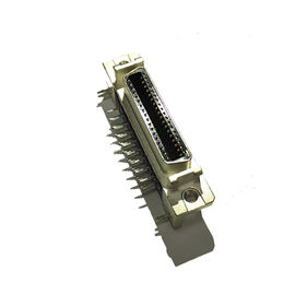 CEN-tipo masculino conector del scsi de 1.27m m que acopla con los 6320M el bronce de fósforo del conector del scsi de 50 pernos