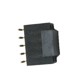 Y mecanografía el tipo femenino flash ROHS de SMT de la echada del jefe 2,54 del oro del negro de PA9T