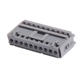 2,50 alambre del zócalo de IDC para subir al conector 8P PBT gris, Sn mate