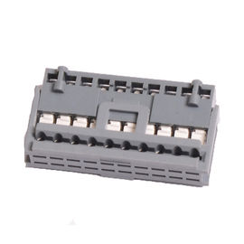 2,50 alambre del zócalo de IDC para subir al conector 8P PBT gris, Sn mate