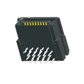 Tipo de ángulo recto masculino conector de la impulsión D del Scsi de 1.27m m del PWB IO de 40P