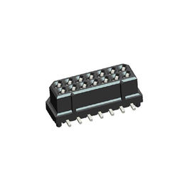 Tablero recto de la fila dual para subir al conector de poder masculino del conector 1.25m m