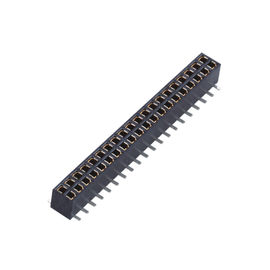 Tablero femenino del conector del jefe del Pin de SMT 20 del parte movible lateral dual para subir a H=3.45