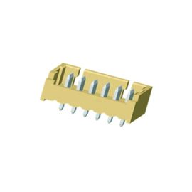 Alambre masculino de la oblea 1*6P para subir al conector 1.0AMP de vivienda 180°DIP