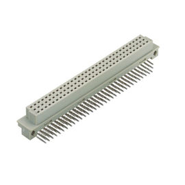 48 tipo recto conector del gris 2.54m m Europa del conector PBT del dinar 41612 de la INMERSIÓN PBT del Pin