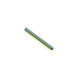 negro P/Bronze del conector 2*12P PBT del enchufe de la INMERSIÓN de 2.0m m que estaña ROHS