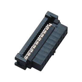 Conectores de cable del bronce de fósforo del conector hembra PBT 30%GF UL94V-0 de WCON 2.0m m 2*10P IDC IDC