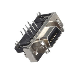 CEN-tipo varón del conector del scsi de 1.27m m que acopla con los 6321/6321M el poliéster del bronce de fósforo de 50 pernos