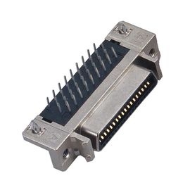 CEN-tipo masculino conector del scsi de 1.27m m que acopla con los 6320M el bronce de fósforo del conector del scsi de 50 pernos