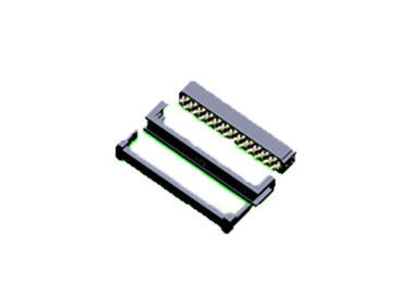 conector femenino del cable de cinta del Pin del zócalo 20 de 1.27*2.54m m PBT IDC WCON