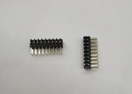 2.0AMP 500V 3 Pin Right Angle Header Connector para la fila del doble del PWB MP3