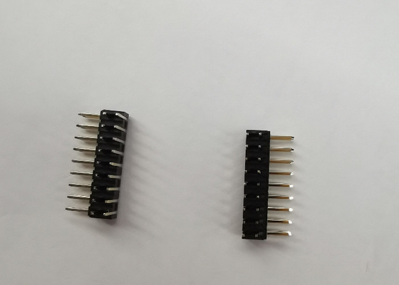 pernos masculinos y femeninos de 2m m del jefe, negro dual PA9T del conector del jefe de la fila 500V